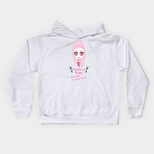 Vanilla Pink Kids Hoodie